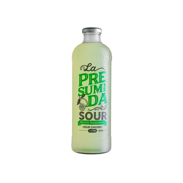 Coctel La Presumida Sour Menta jengibre 1lts