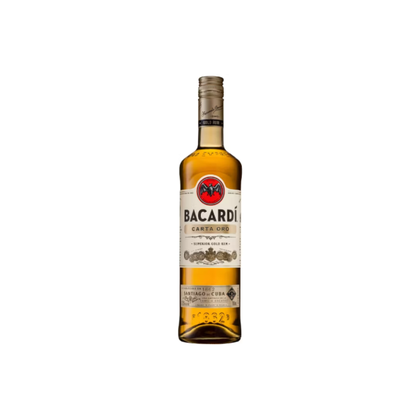 Ron Bacardí Carta oro 750cc 38º RON
