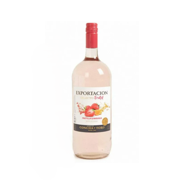 Vino Exportacion Frutilla Naranja Botellon 1.5LT 8,5°