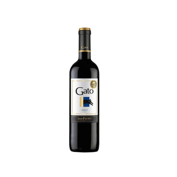 Vino Gato Varietal Merlot 700cc 12º VINO