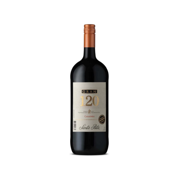 Vino Gran 120 Carm Botellon 1.5LT 12º