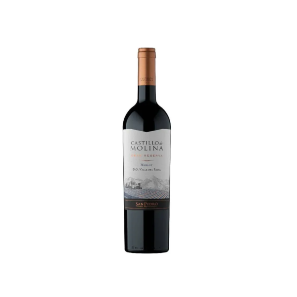 Vino Castillo Molina Rva Merlot  750cc 14º VINO