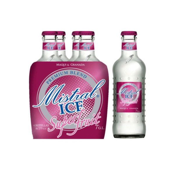 Mistral ICE Super Fruit Maqui Granada Botellín 275cc x 4